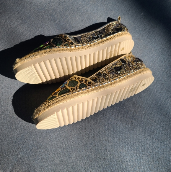 Patrizia By Spring Step Maylis Slip-On Embellished Espadrille Sz 7 (38 EU) - Picture 5 of 10